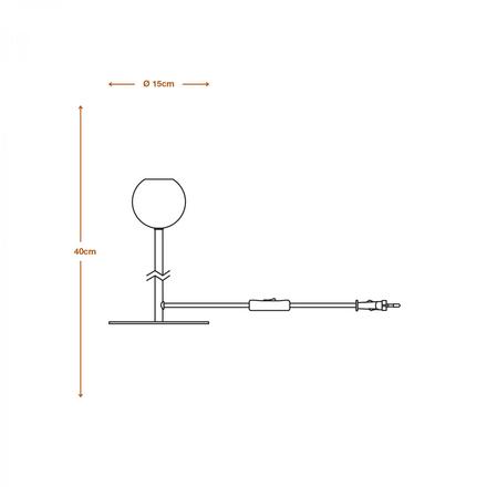 LEDVANCE stolní lampa Bubble E27 multicolor 4058075838925