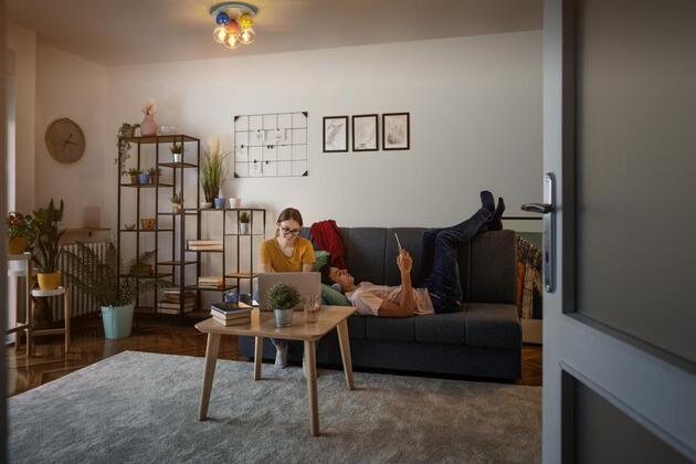 LEDVANCE stropní svítidlo Bubble 3xE27 multicolor 4058075838949