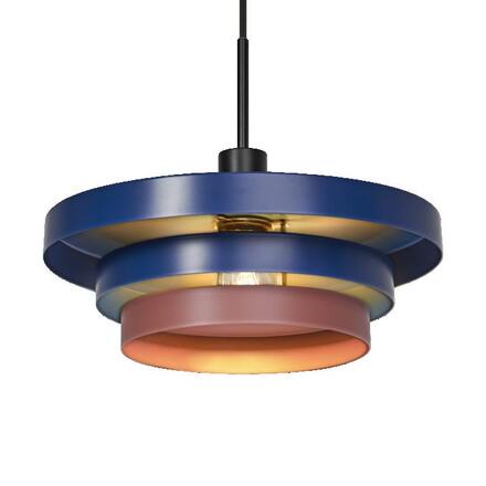 LEDVANCE závěsné svítidlo Layers E27 modré 4058075839007