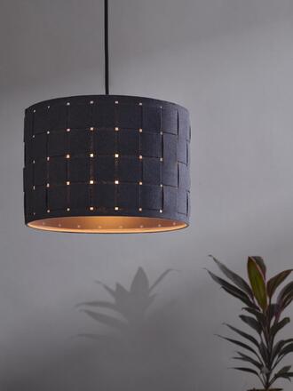 LEDVANCE závěsné svítidlo Felt Weaving 280 mm E27 tmavá šedá 4058075839021