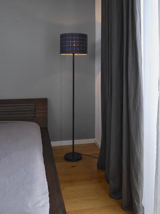 LEDVANCE stojací lampa Felt Weaving Cans E27 tmavá šedá 4058075839168