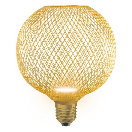 LEDVANCE DECOR LED FLAT GLOBE 125 GOLD 3.5W 827 Frosted E27 Non-DIM 4058075840089