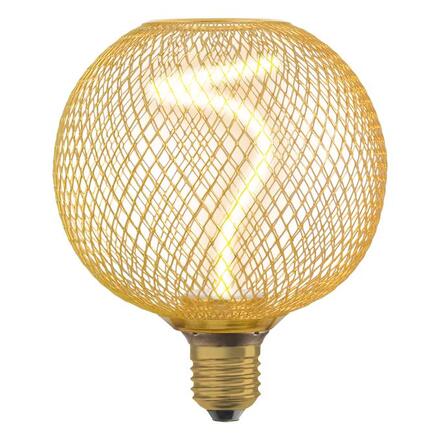 LEDVANCE DECOR LED SPIRAL FILAMENT GLOBE 125 18 GOLD DIM 3.5W 818 E27 4058075840201