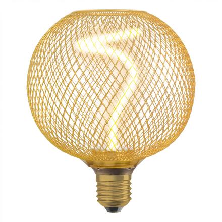 LEDVANCE DECOR LED SPIRAL FILAMENT GLOBE 125 18 GOLD DIM 3.5W 818 E27 4058075840201