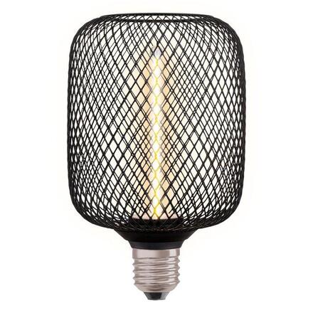 LEDVANCE DECOR LED STRAW FILAMENT SQUARE 100 BLACK DIM 3.5W 818 E27 4058075840263