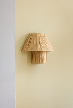 LEDVANCE nástěnné svítidlo Bamboo Paper Hut 1xE27 hnědé 4058075840621