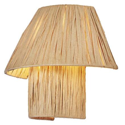 LEDVANCE nástěnné svítidlo Bamboo Paper Hut 1xE27 hnědé 4058075840621