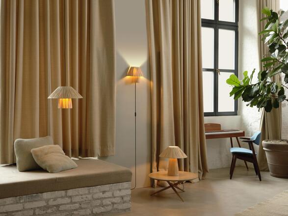 LEDVANCE závěsné svítidlo Bamboo Paper Hut 400 E27 hnědé 4058075840669