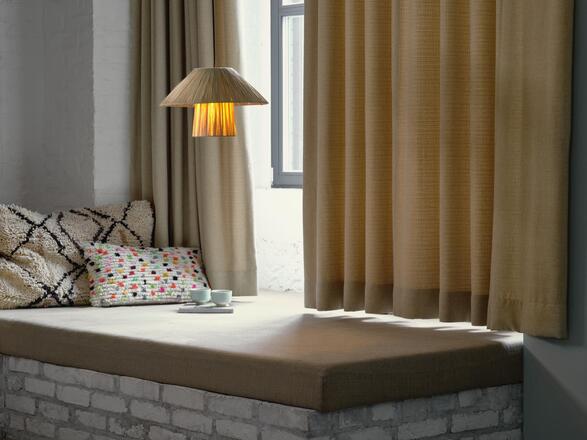 LEDVANCE závěsné svítidlo Bamboo Paper Hut 400 E27 hnědé 4058075840669