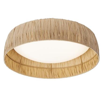 LEDVANCE LED stropní svítidlo Bamboo Paper 400 18W 830 hnědé 4058075840720