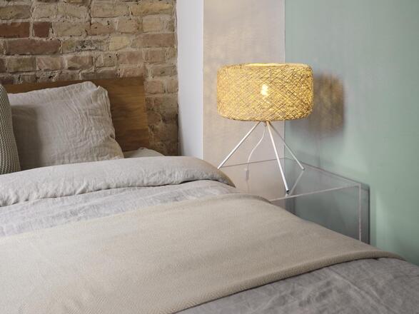 LEDVANCE stolní lampa Paper Bale 1xE27 béžová 4058075840904