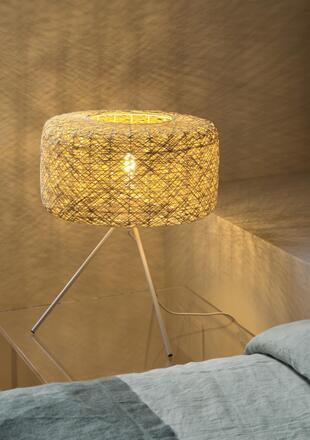 LEDVANCE stolní lampa Paper Bale 1xE27 béžová 4058075840904