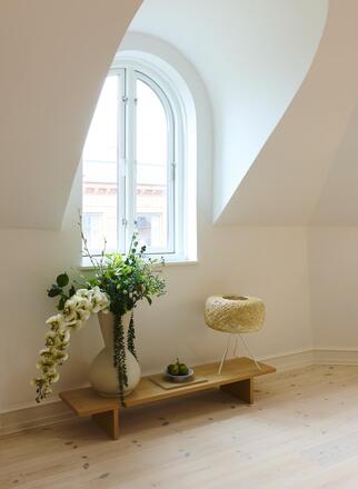 LEDVANCE stolní lampa Paper Bale 1xE27 béžová 4058075840904