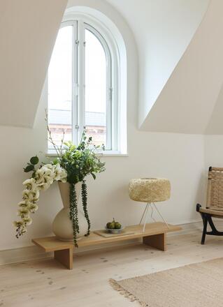 LEDVANCE stolní lampa Paper Bale 1xE27 béžová 4058075840904