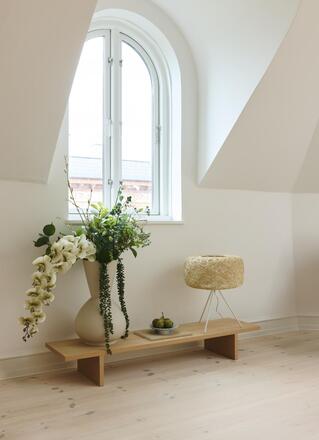 LEDVANCE stolní lampa Paper Bale 1xE27 béžová 4058075840904