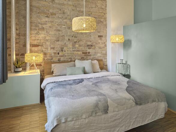 LEDVANCE stojací lampa Paper Bale 1xE27 béžová 4058075840928