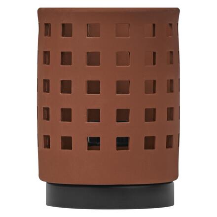 LEDVANCE stolní lampa Clay Windows 1xE27 hnědá 4058075841024