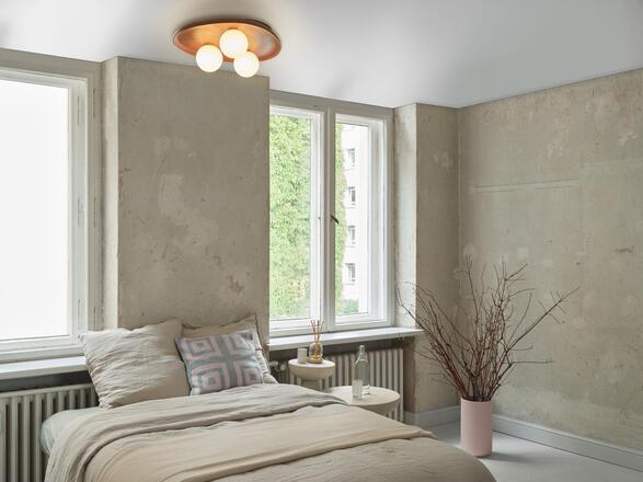 LEDVANCE stropní svítidlo Clay Nest 3xG9 hnědé 4058075841086