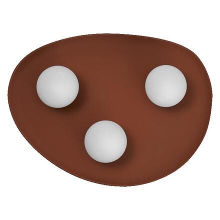 LEDVANCE stropní svítidlo Clay Nest 3xG9 hnědé 4058075841086