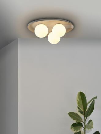 LEDVANCE stropní svítidlo Concrete Nest 3xG9 šedé 4058075841161