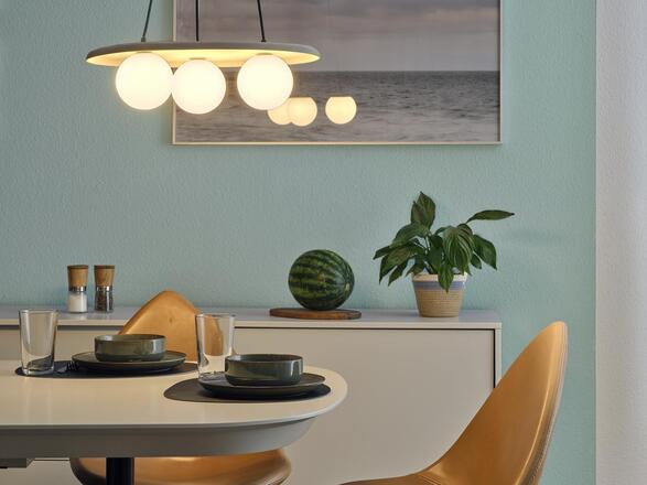 LEDVANCE závěsné svítidlo Concrete Nest 3xG9 šedé 4058075841185