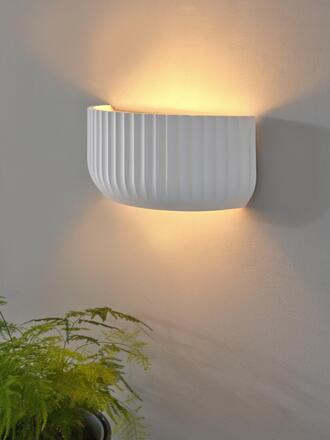 LEDVANCE nástěnné svítidlo Plaster Routes Up 310 1xE27 bílé 4058075841260