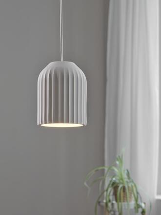 LEDVANCE závěsné svítidlo Plaster Routes 150 1xE27 bílé 4058075841284