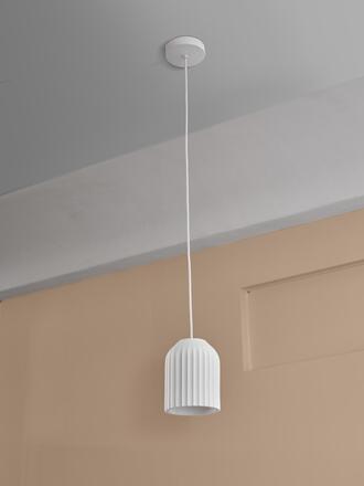 LEDVANCE závěsné svítidlo Plaster Routes 150 1xE27 bílé 4058075841284