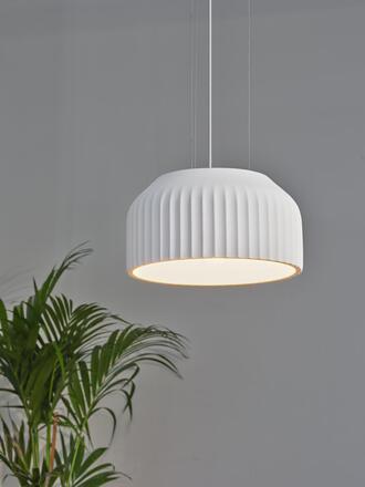 LEDVANCE závěsné svítidlo Plaster Routes 300 1xE27 bílé 4058075841307