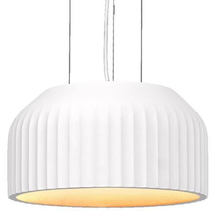 LEDVANCE závěsné svítidlo Plaster Routes 300 1xE27 bílé 4058075841307