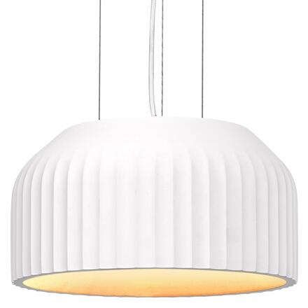 LEDVANCE závěsné svítidlo Plaster Routes 300 1xE27 bílé 4058075841307