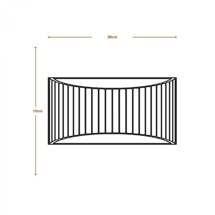 LEDVANCE nástěnné svítidlo Decor Plaster Band Flat Wall 1xE27 220-240 V