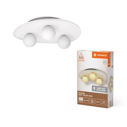 LEDVANCE stropní svítidlo Plaster Nest 3xG9 bílé 4058075841406