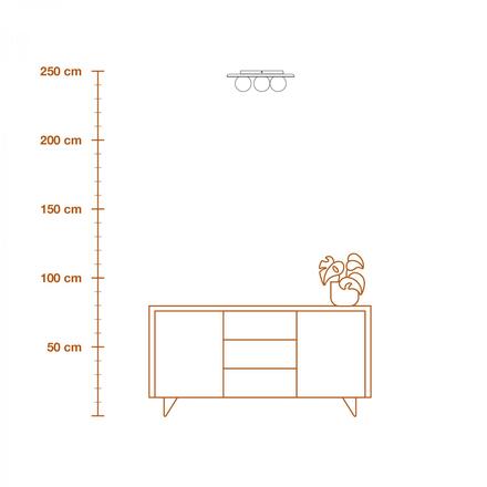 LEDVANCE stropní svítidlo Plaster Nest 3xG9 bílé 4058075841406