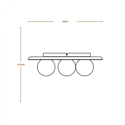 LEDVANCE stropní svítidlo Plaster Nest 3xG9 bílé 4058075841406