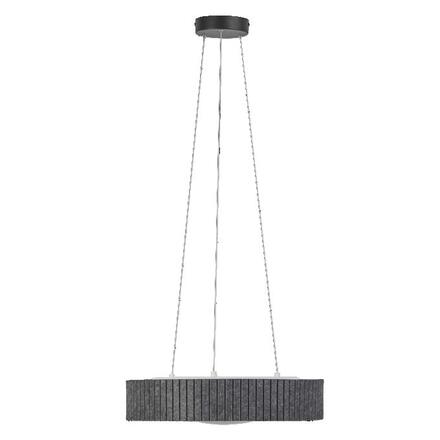 LEDVANCE LED závěsné svítidlo Felt Cylinder 28W 830 tmavá šedá 4058075841567