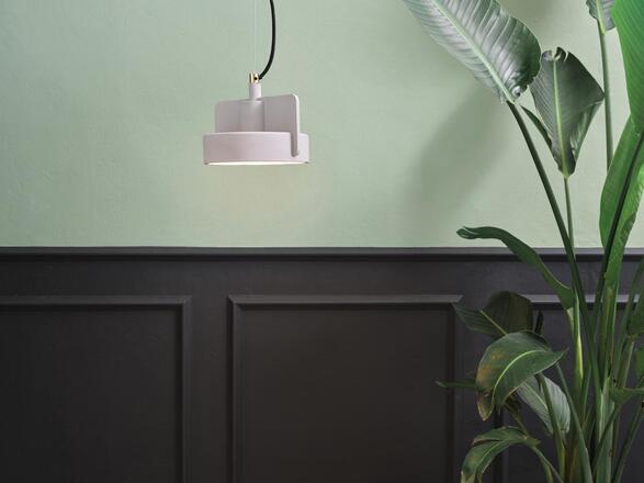 LEDVANCE závěsné svítidlo Mold 225MM 1xE27 tmavá šedá 4058075841628