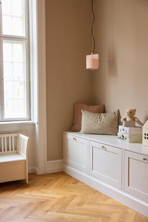 LEDVANCE závěsné svítidlo Mold 190MM 1xE27 růžové 4058075841642