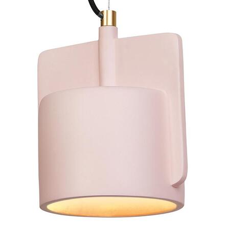 LEDVANCE závěsné svítidlo Mold 190MM 1xE27 růžové 4058075841642