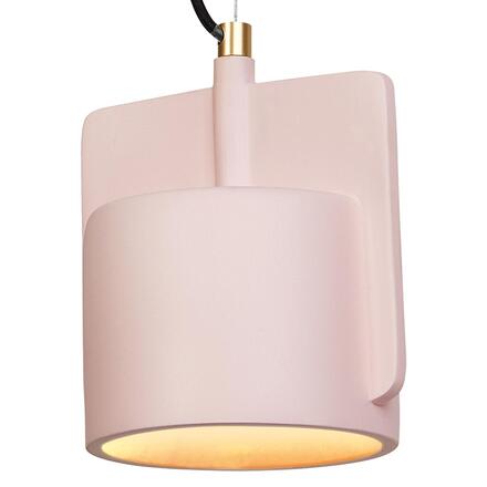 LEDVANCE závěsné svítidlo Mold 190MM 1xE27 růžové 4058075841642