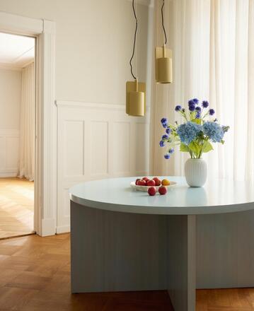 LEDVANCE závěsné svítidlo Mold 155MM 1xE27 zlaté 4058075841666