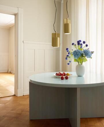 LEDVANCE závěsné svítidlo Mold 155MM 1xE27 zlaté 4058075841666