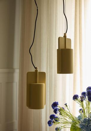 LEDVANCE závěsné svítidlo Mold 155MM 1xE27 zlaté 4058075841666