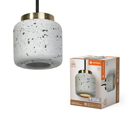 LEDVANCE závěsné svítidlo Terrazzo Ball 1xGU10 bílé 4058075841703