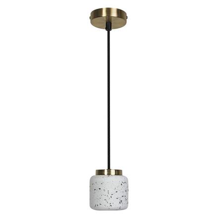 LEDVANCE závěsné svítidlo Terrazzo Ball 1xGU10 bílé 4058075841703