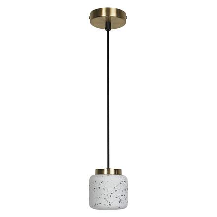 LEDVANCE závěsné svítidlo Terrazzo Ball 1xGU10 bílé 4058075841703