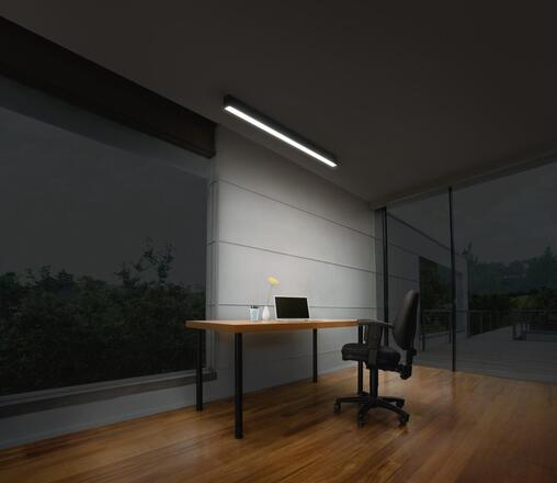 LEDVANCE LED stropní svítidlo Office Line Cuboid 30W 840 DIM černé 4058075842304