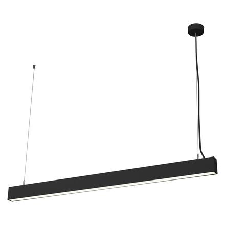 LEDVANCE LED závěsné svítidlo Office Line Cuboid 42W 840 DIM černé 4058075842342
