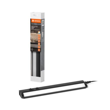 LEDVANCE LED kuchyňské svítidlo Linear Turn Connect 35cm CCT DIM černé 4058075842366