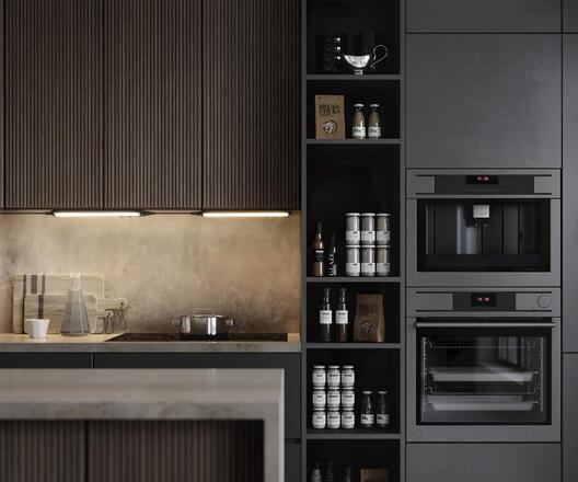 LEDVANCE LED kuchyňské svítidlo Linear Turn Connect 35cm CCT DIM černé 4058075842366